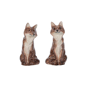 Clever Creatures Fox Salt and Pepper Set