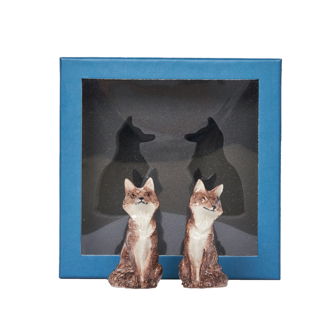 Clever Creatures Fox Salt and Pepper Set