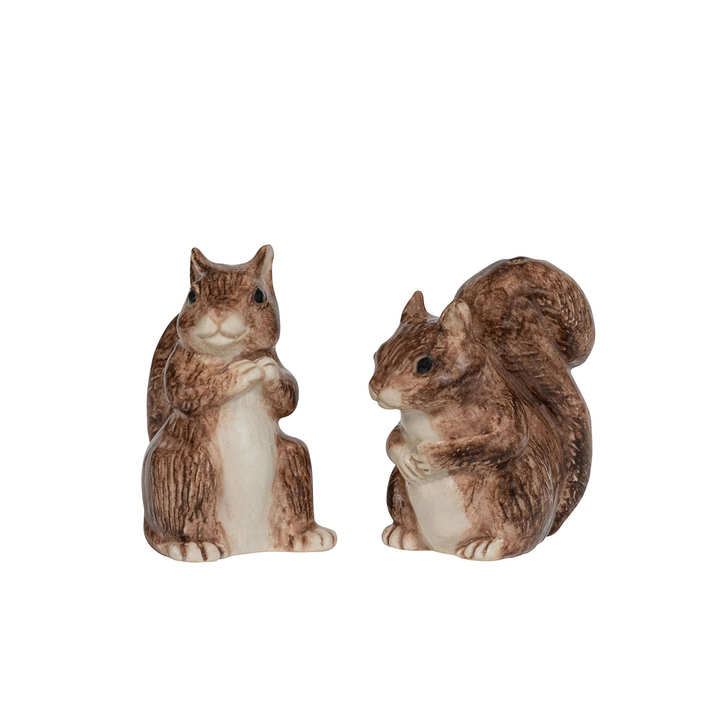 Juliska Clever Creatures Squirrel Salt & Pepper