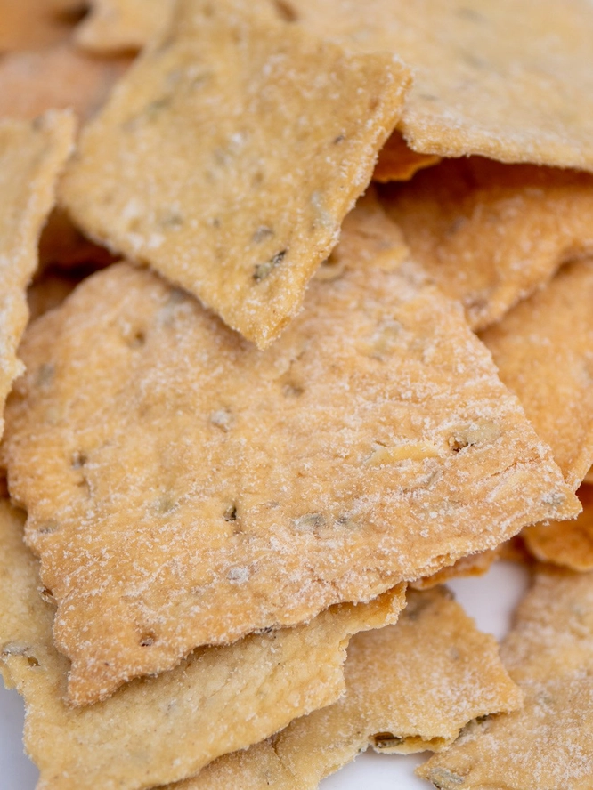 Rosemary Olive Oil Crackers
