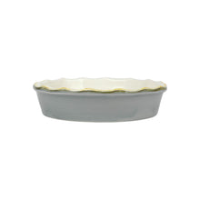 Load image into Gallery viewer, Vietri Italian Bakers Gray Pie / Quiche
