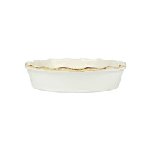 Load image into Gallery viewer, Vietri Italian Bakers White Pie / Quiche
