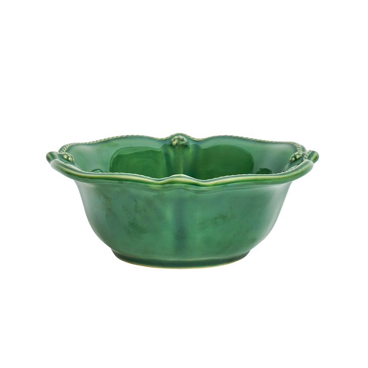 Green ceramic bowl 