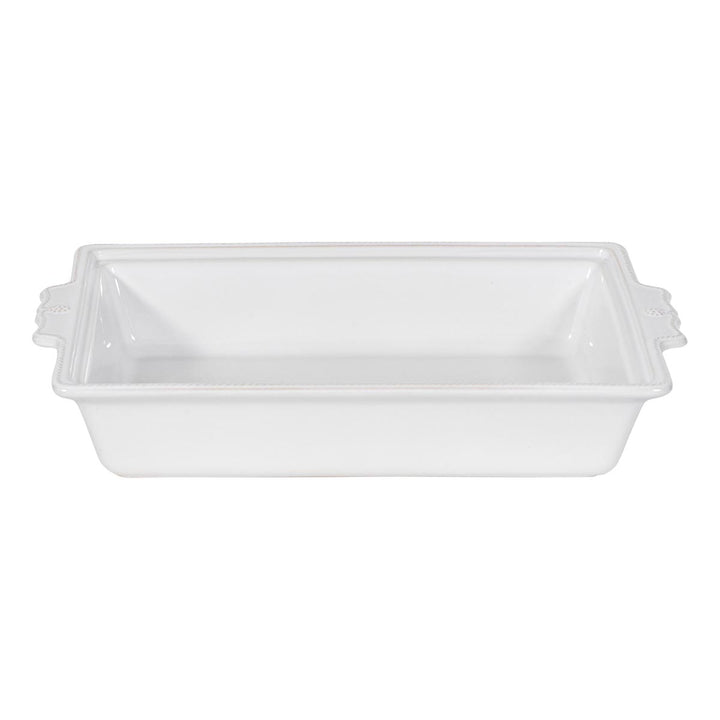 Juliska Berry & Thread Whitewash Lidded Rectangular Baker 13"