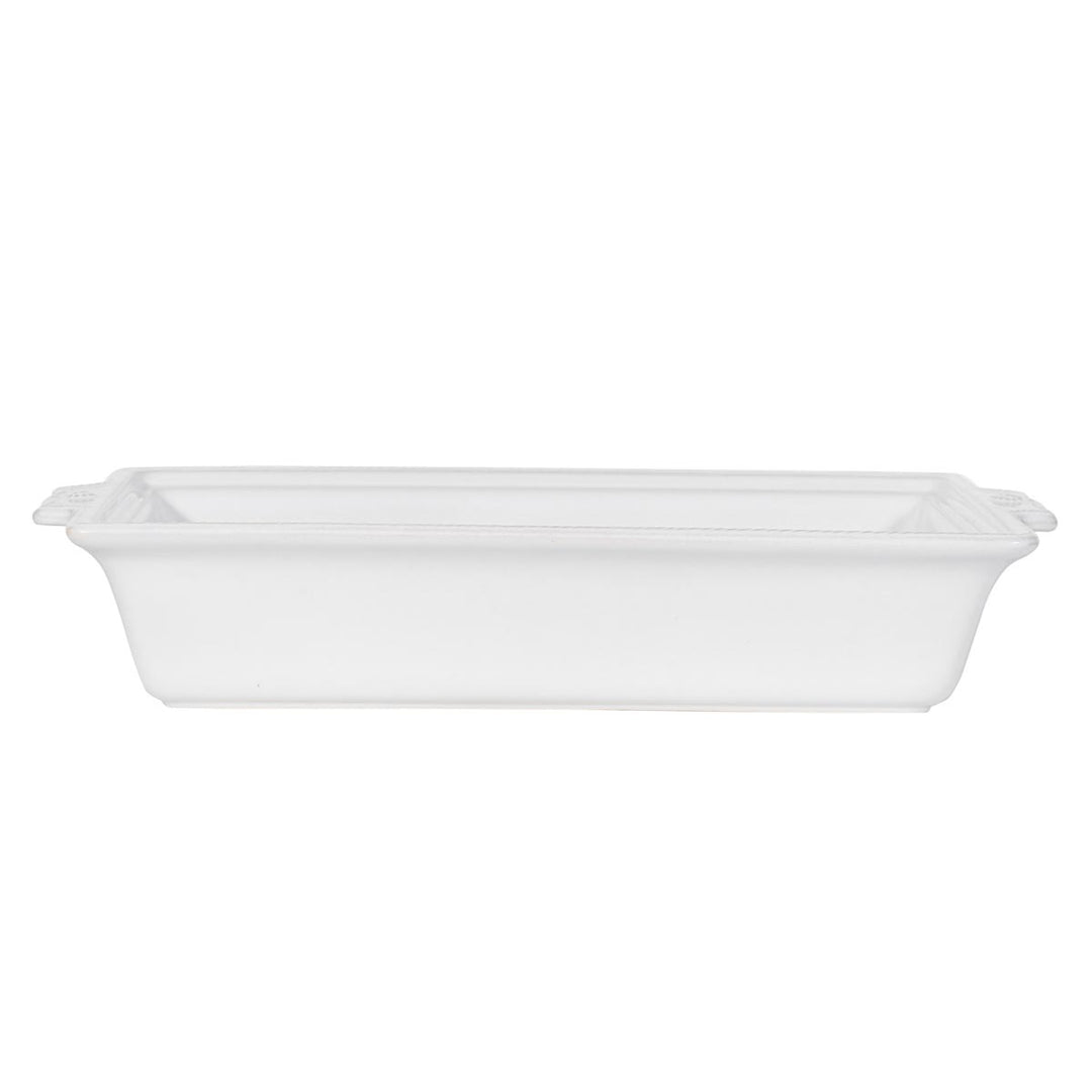 Juliska Berry & Thread Whitewash Lidded Rectangular Baker 13"