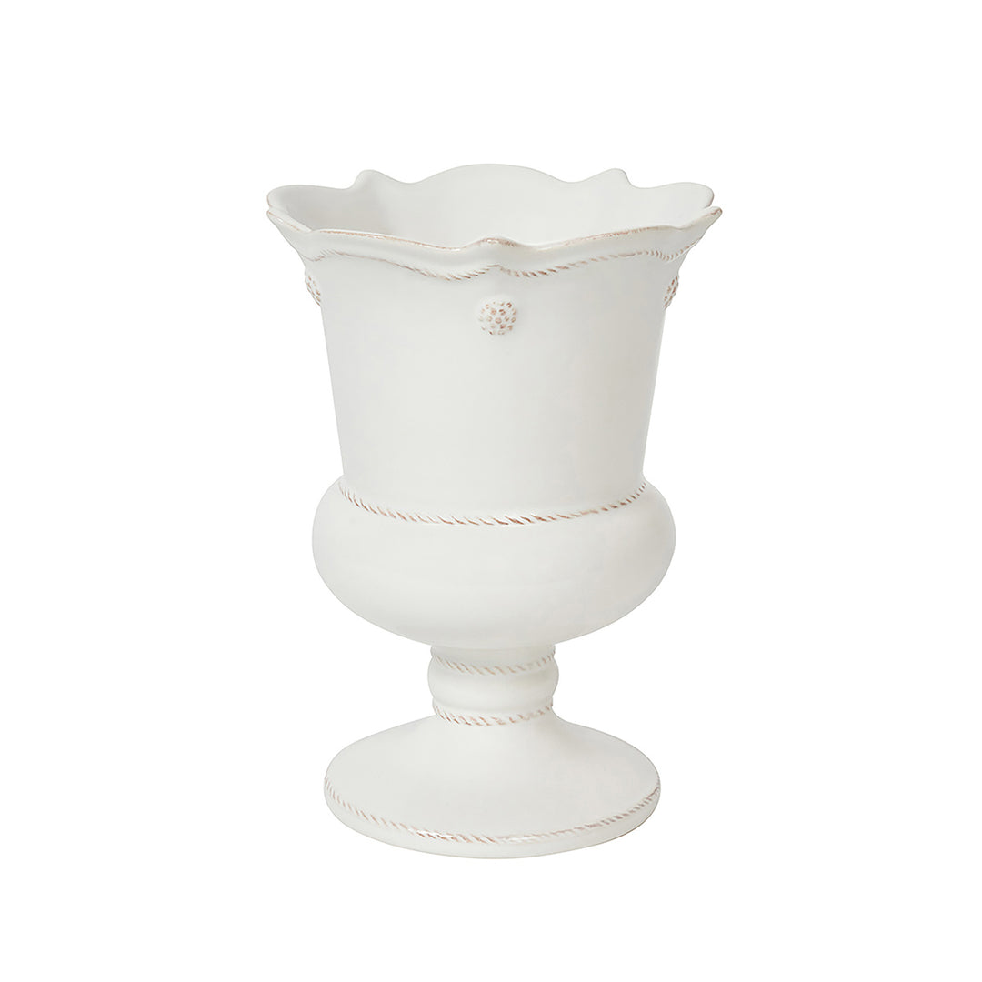 Juliska Berry & Thread Whitewash Petite Parterre Garden Vase 8"