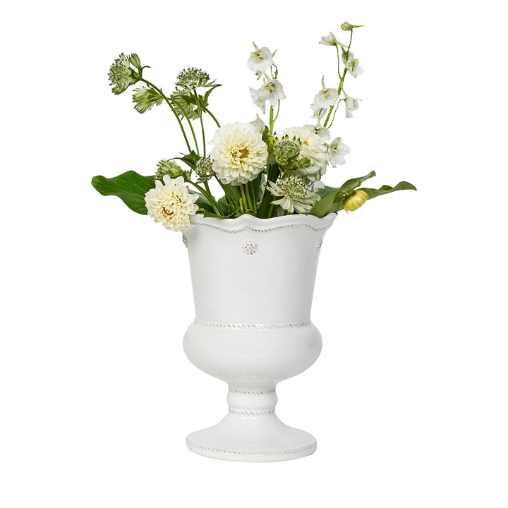 Juliska Berry & Thread Whitewash Petite Parterre Garden Vase 8"