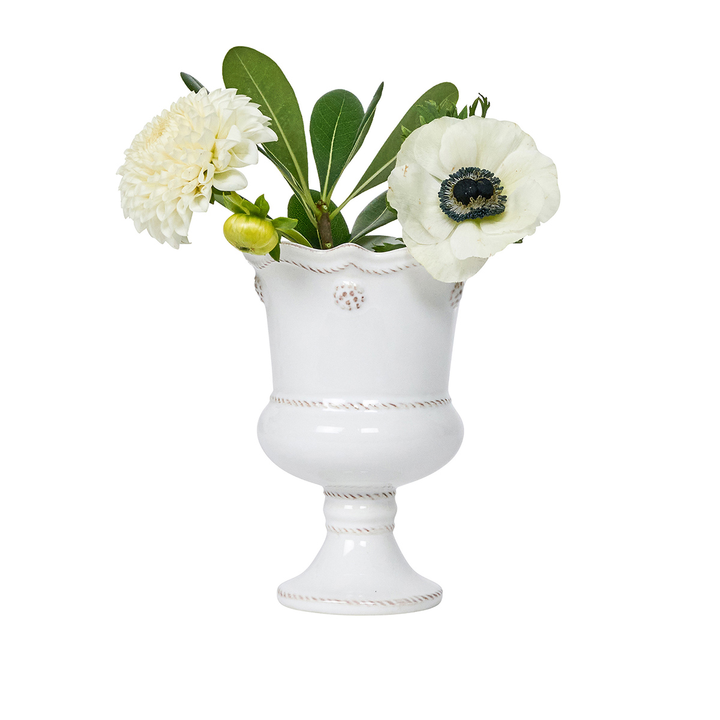Juliska Berry & Thread Whitewash Petite Parterre Garden Vase 5"