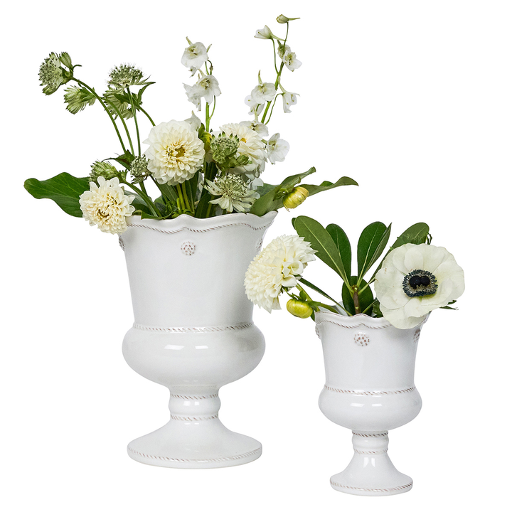 Juliska Berry & Thread Whitewash Petite Parterre Garden Vase 5"