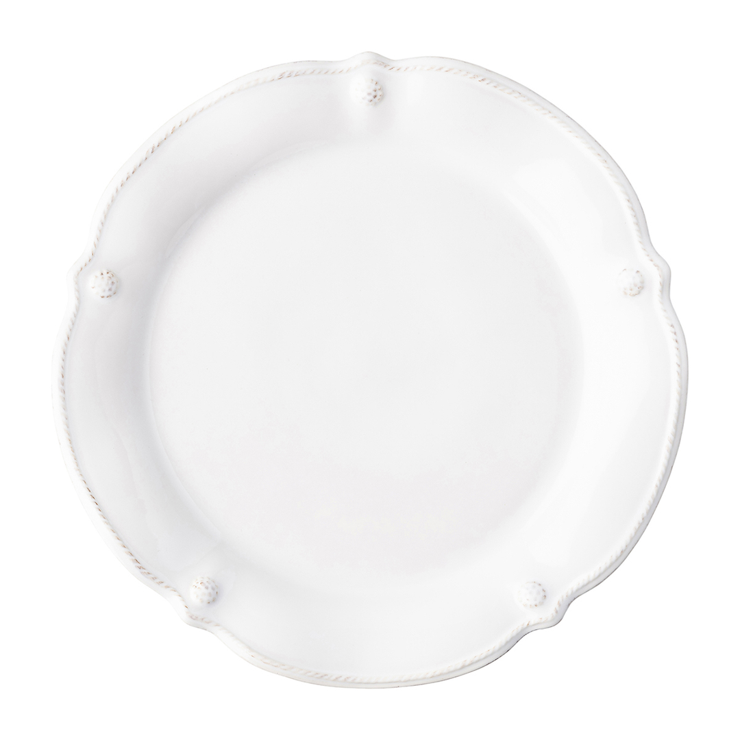 Juliska Berry & Thread Whitewash Flared 4 Piece Place Setting with Mug & Cereal
