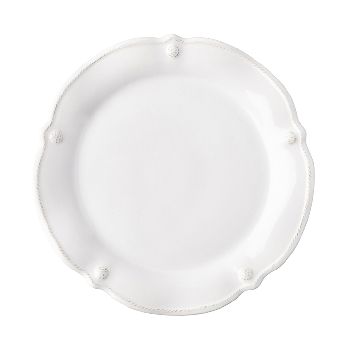 Juliska Berry & Thread Whitewash Flared 4 Piece Place Setting with Mug & Cereal
