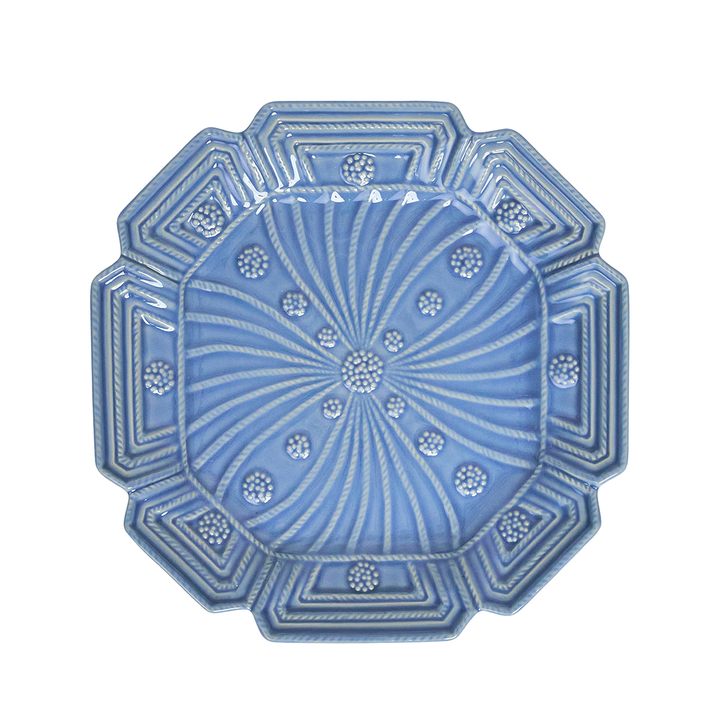 Juliska Jardins du Monde Chambray Dessert/Salad Plate Assorted Set of 4