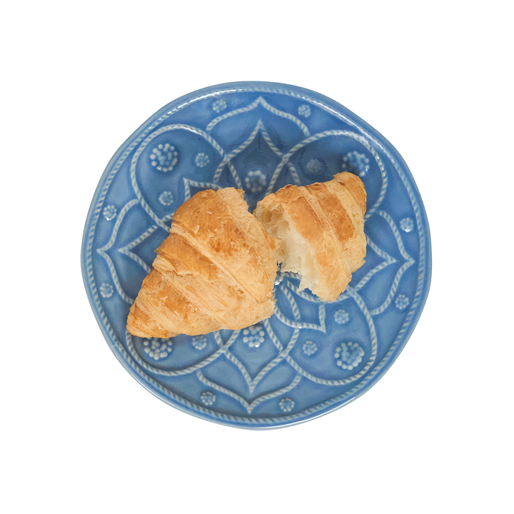 Juliska Jardins Du Monde Chambray Side/Cocktail Plate Assorted Set of 4