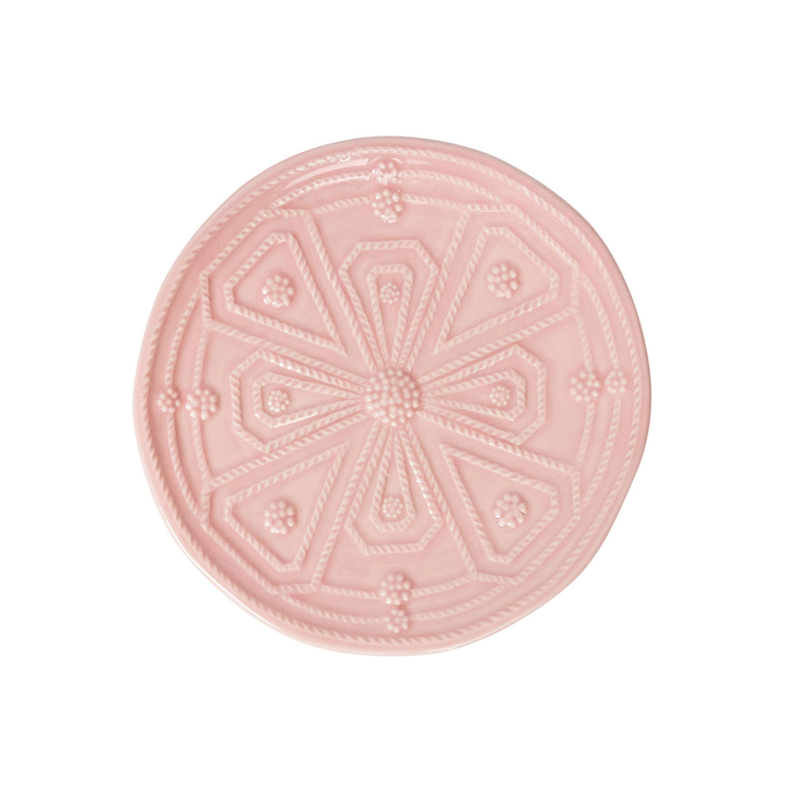 Juliska Jardins Du Monde Blush Side/Cocktail Plate Assorted Set of 4