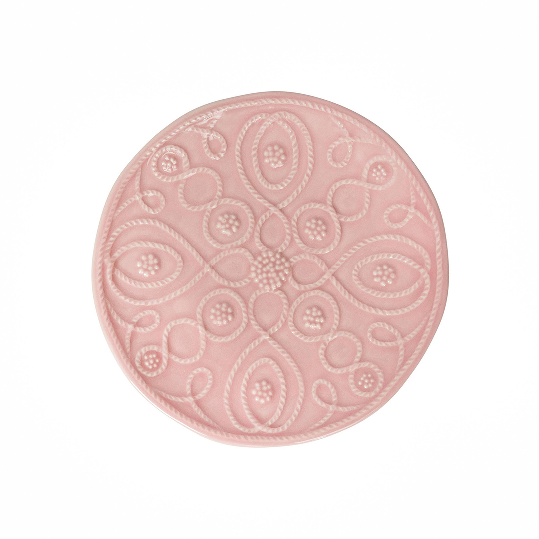 Juliska Jardins Du Monde Blush Side/Cocktail Plate Assorted Set of 4