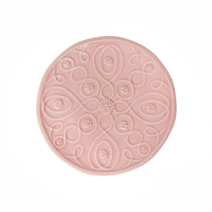 Juliska Jardins Du Monde Blush Side/Cocktail Plate Assorted Set of 4