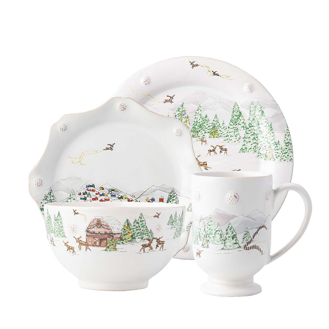 Juliska Berry & Thread North Pole 4 Piece Place Setting