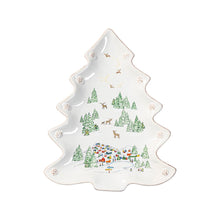 Load image into Gallery viewer, Juliska Berry &amp; Thread North Pole Tree Platter, Small
