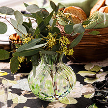 Load image into Gallery viewer, Juliska Puro green Vase 6 inch with green arrangement 
