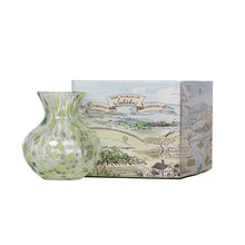 Load image into Gallery viewer, Juliska Puro Glass Green Vase 6&quot;
