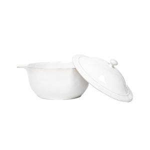 Juliska Puro Whitewash Mini Cocotte