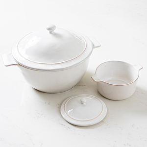 Juliska Puro Whitewash Mini Cocotte