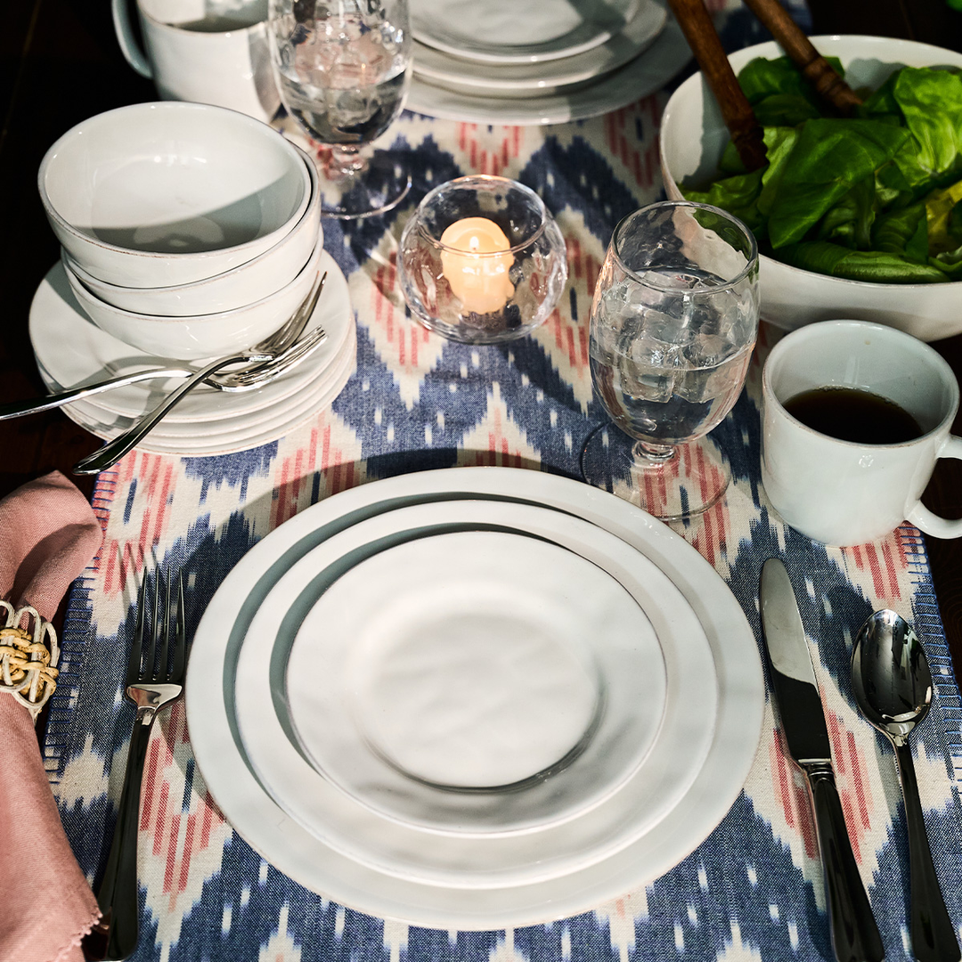 Juliska Puro Whitewash 4 Piece Place Setting