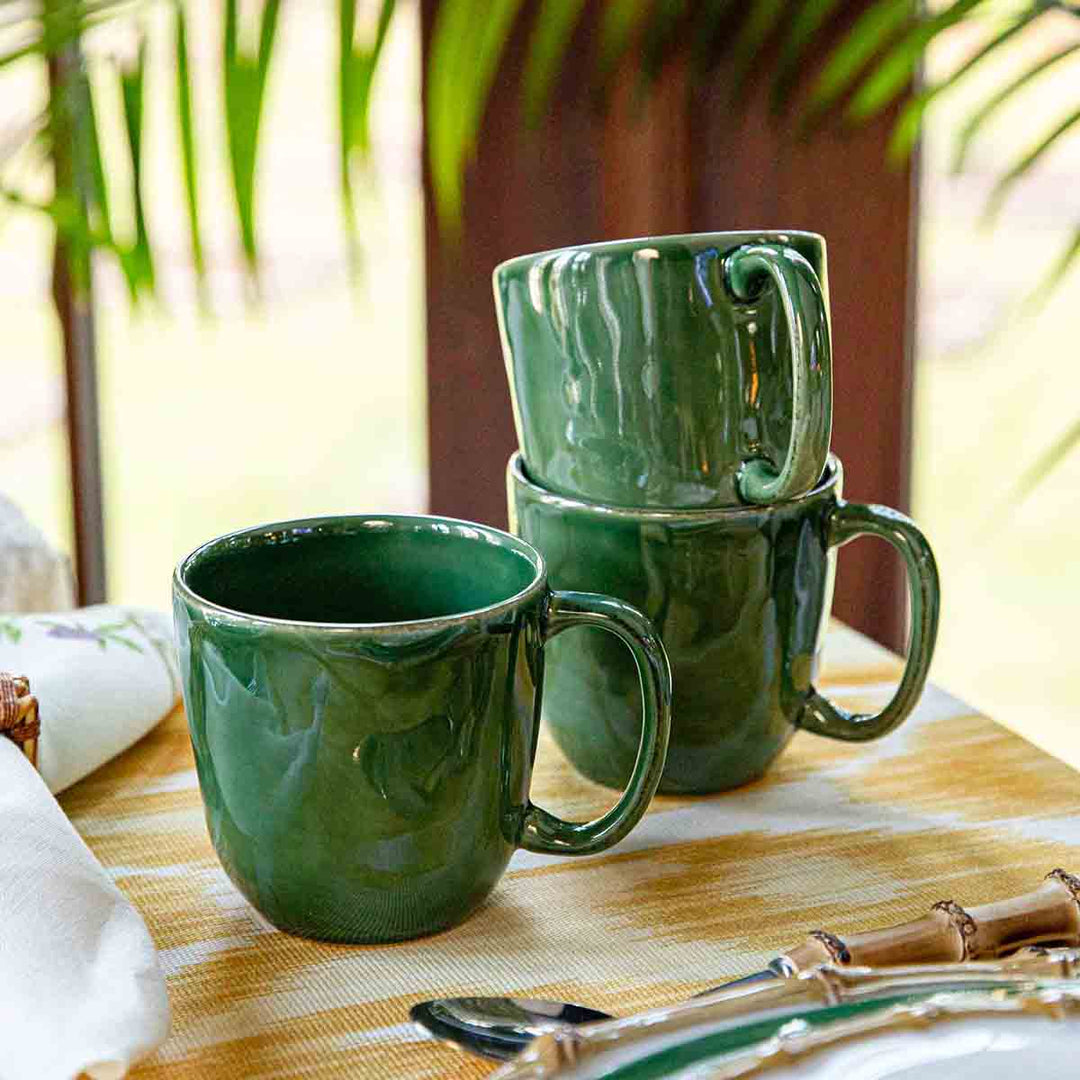 Juliska Puro Basil 4 Piece Place Setting w/ Mug
