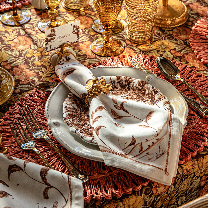 Juliska Country Harvest Sepia Dinner Napkin Set/4
