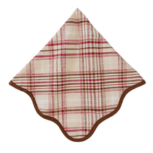 Load image into Gallery viewer, Juliska Harvest Tartan Dinner Napkin
