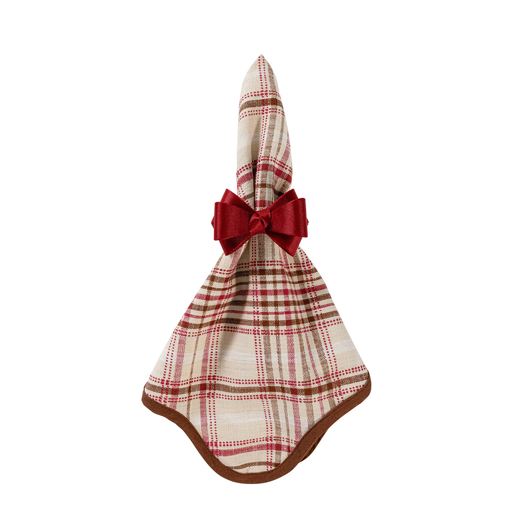 Juliska Harvest Tartan Dinner Napkin