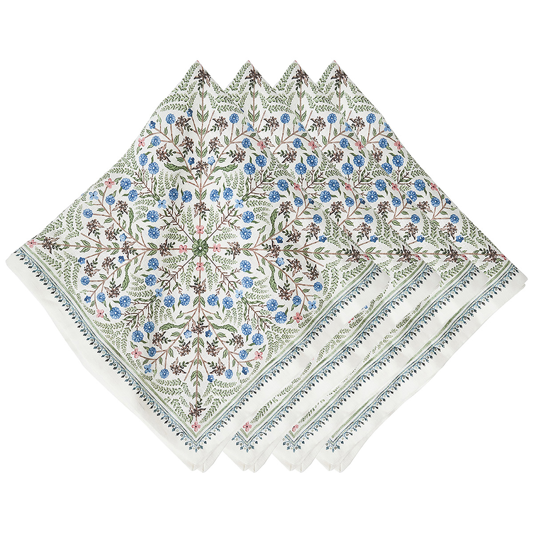 Juliska Villa Seville Chambray Napkin Set/4