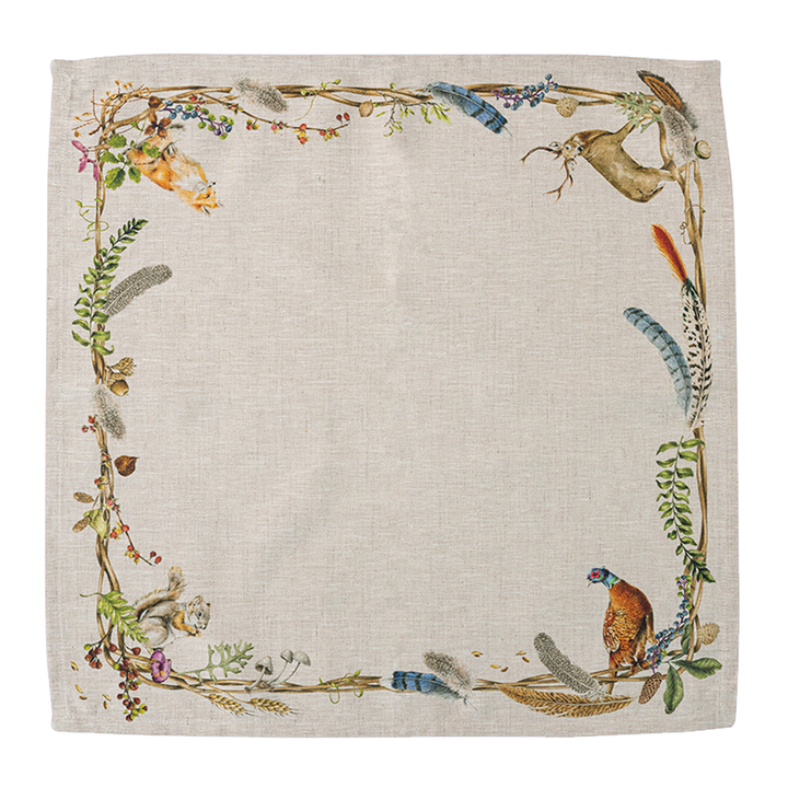 Juliska Forest Walk Cafe Au Lait Napkin Set/4