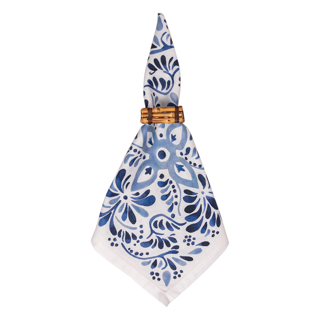 Juliska Iberian Journey Indigo Napkin Set/4