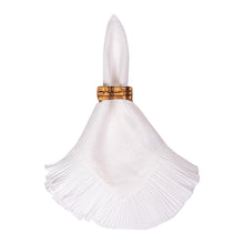 Load image into Gallery viewer, Juliska Mademoiselle White Napkin
