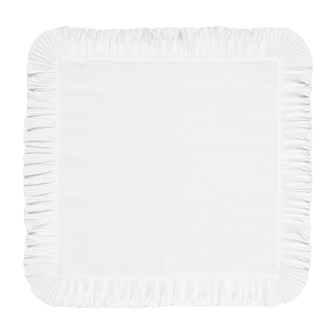 Juliska Mademoiselle White Napkin Set/4