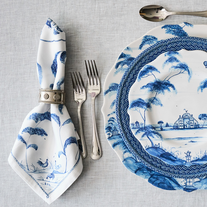 Juliska Country Estate Delft Blue Napkin Set/4