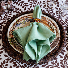 Load image into Gallery viewer, Juliska Berry Trim Watercress Napkin
