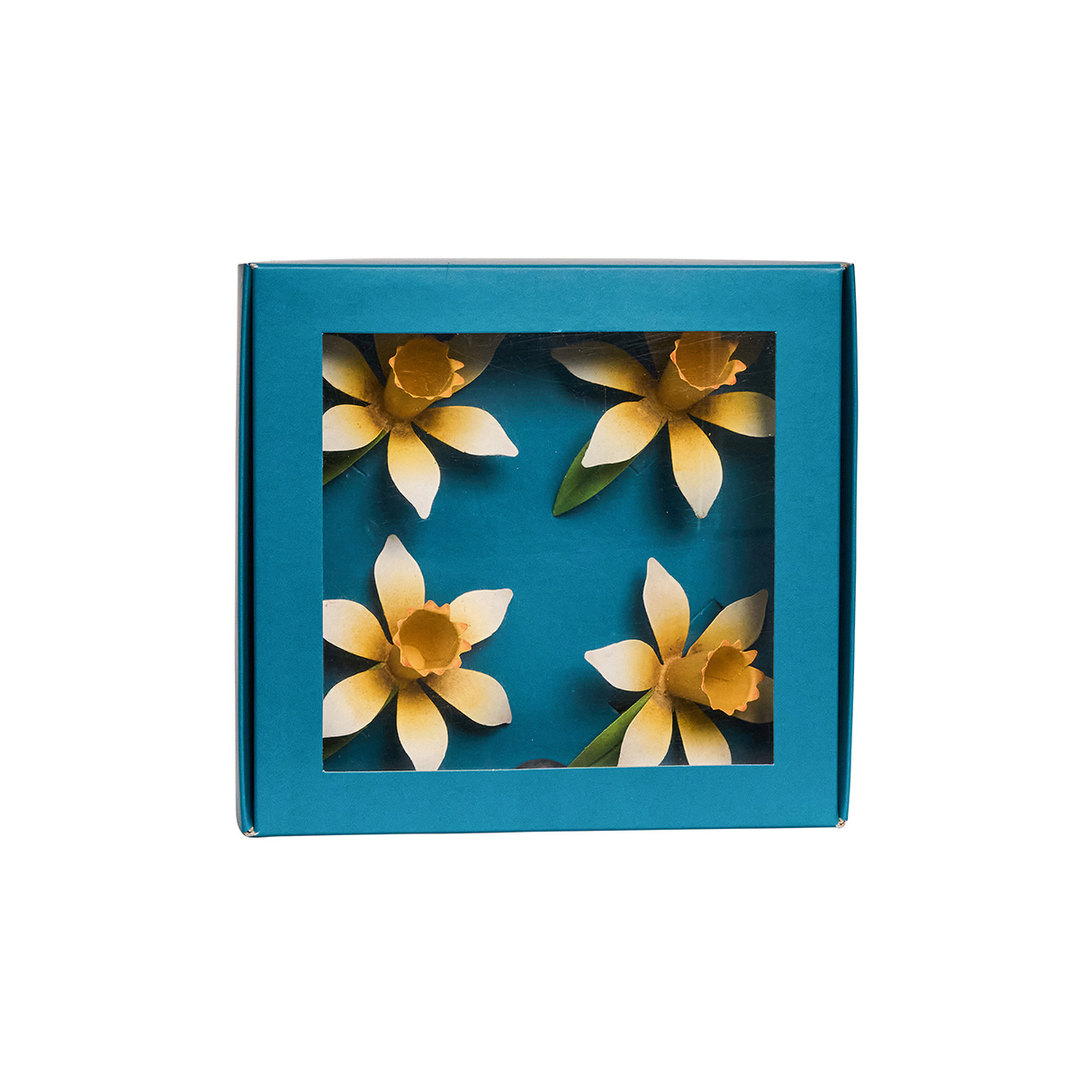 Juliska Meadow Walk Daffodil Napkin Ring Set/4