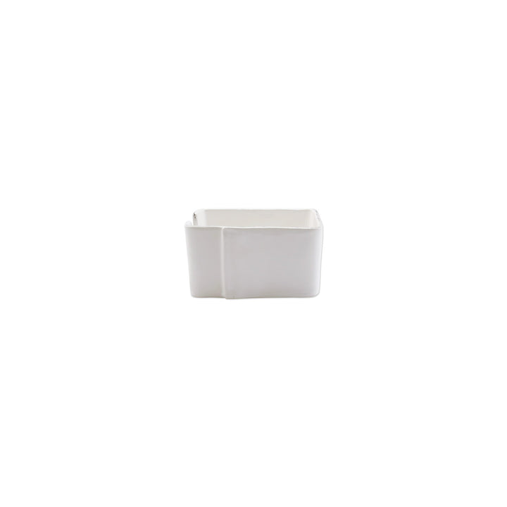 Vietri Lastra Melamine White Cocktail Napkin Holder