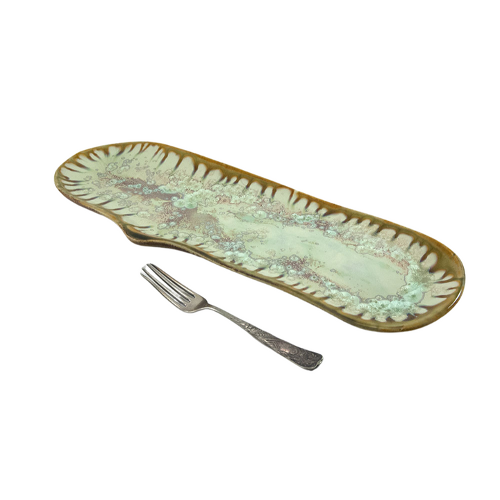 Ae Ceramics Razor Clam Series Large Plate