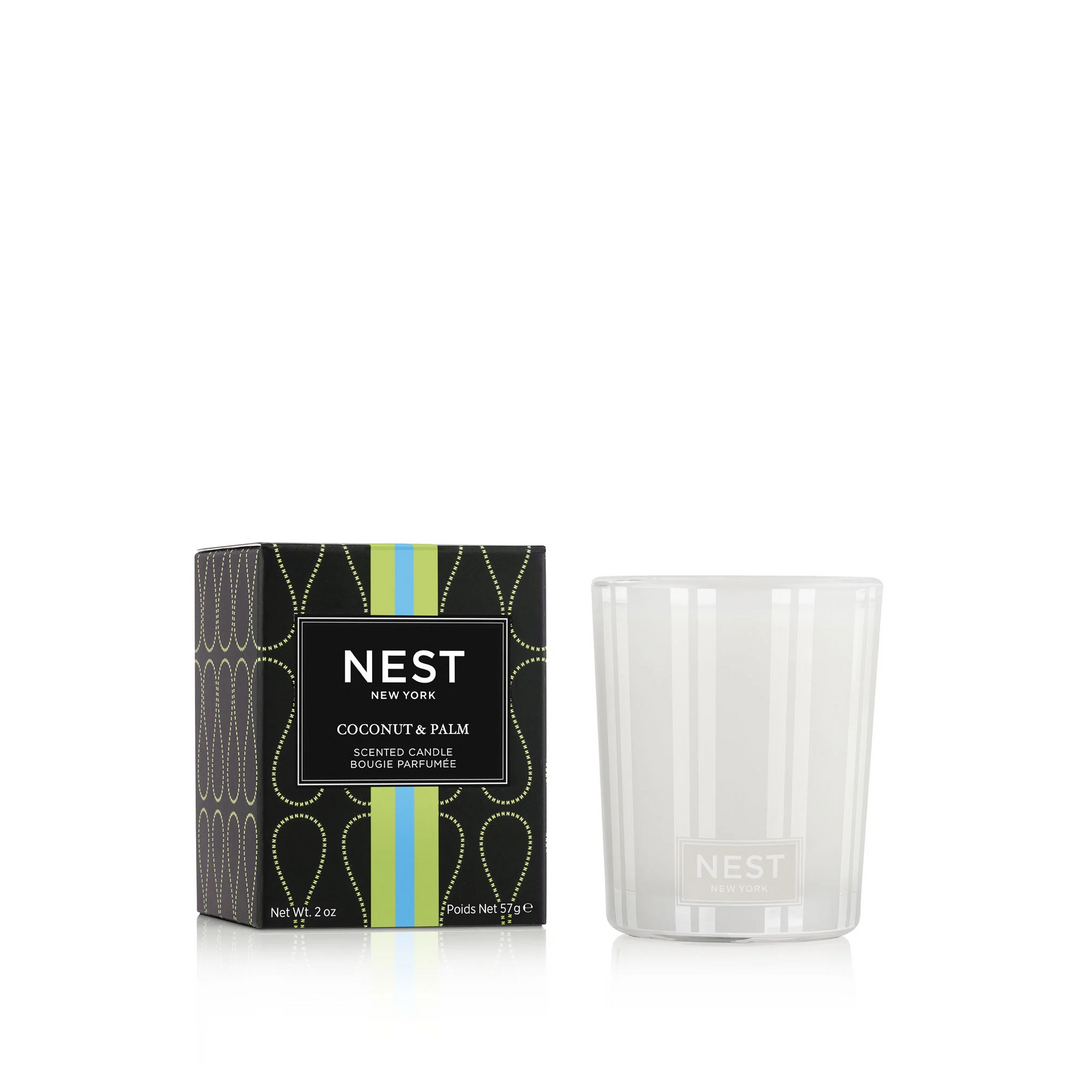 Nest Coconut & Palm Votive Candle