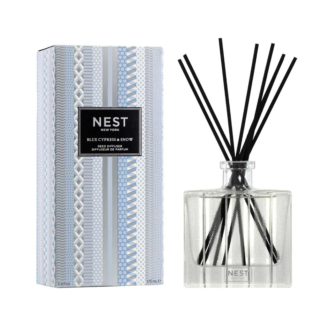 Nest Blue Cypress & Snow Reed Diffuser