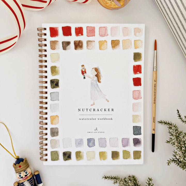 Nutcracker Watercolor Book