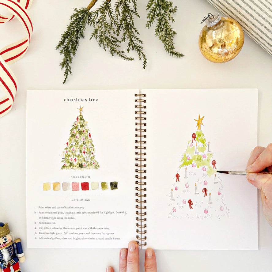 Nutcracker Watercolor Book