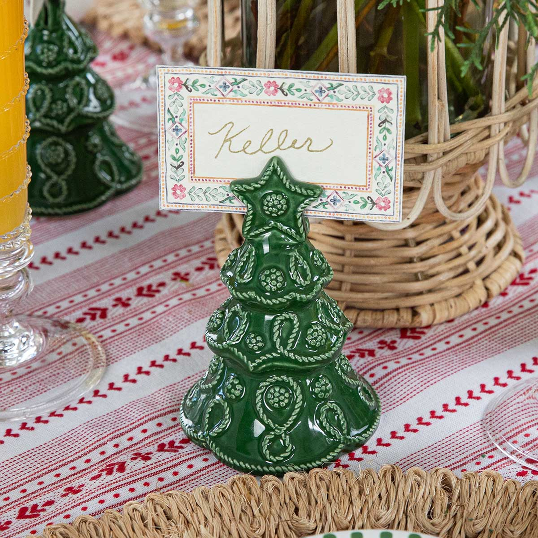 Juliska Berry & Thread Basil Tree Place Card Holder