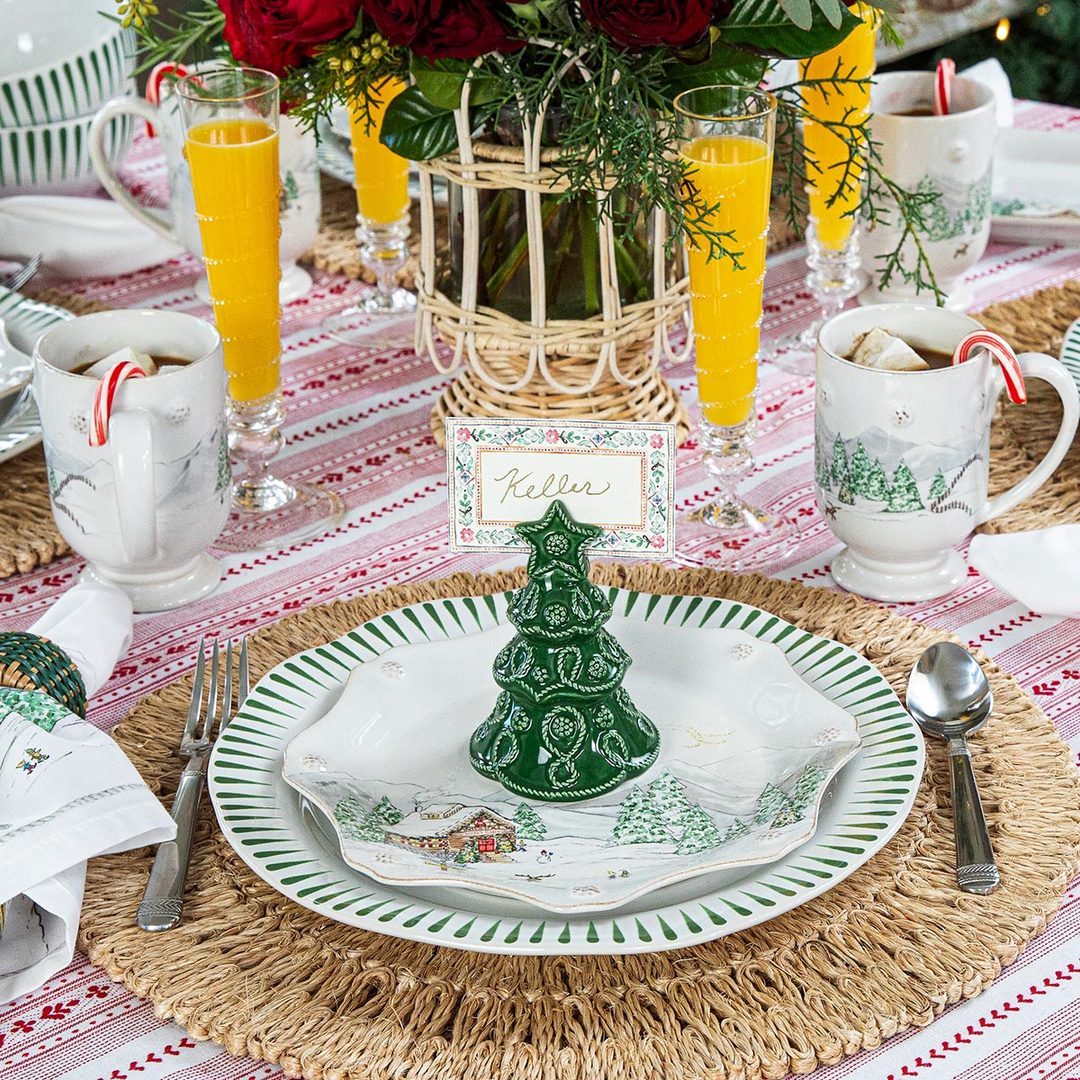 Juliska Berry & Thread Basil Tree Place Card Holder