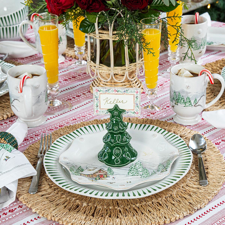 Juliska Berry & Thread Basil Tree Place Card Holder