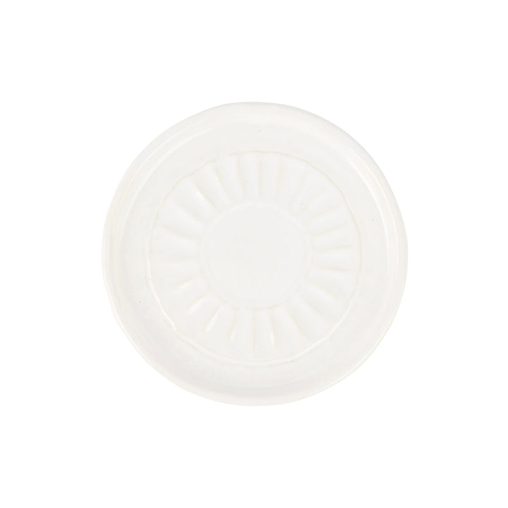 A white ceramic dish