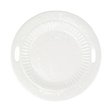 Load image into Gallery viewer, Vietri Pietra Serena Round Handled Tray
